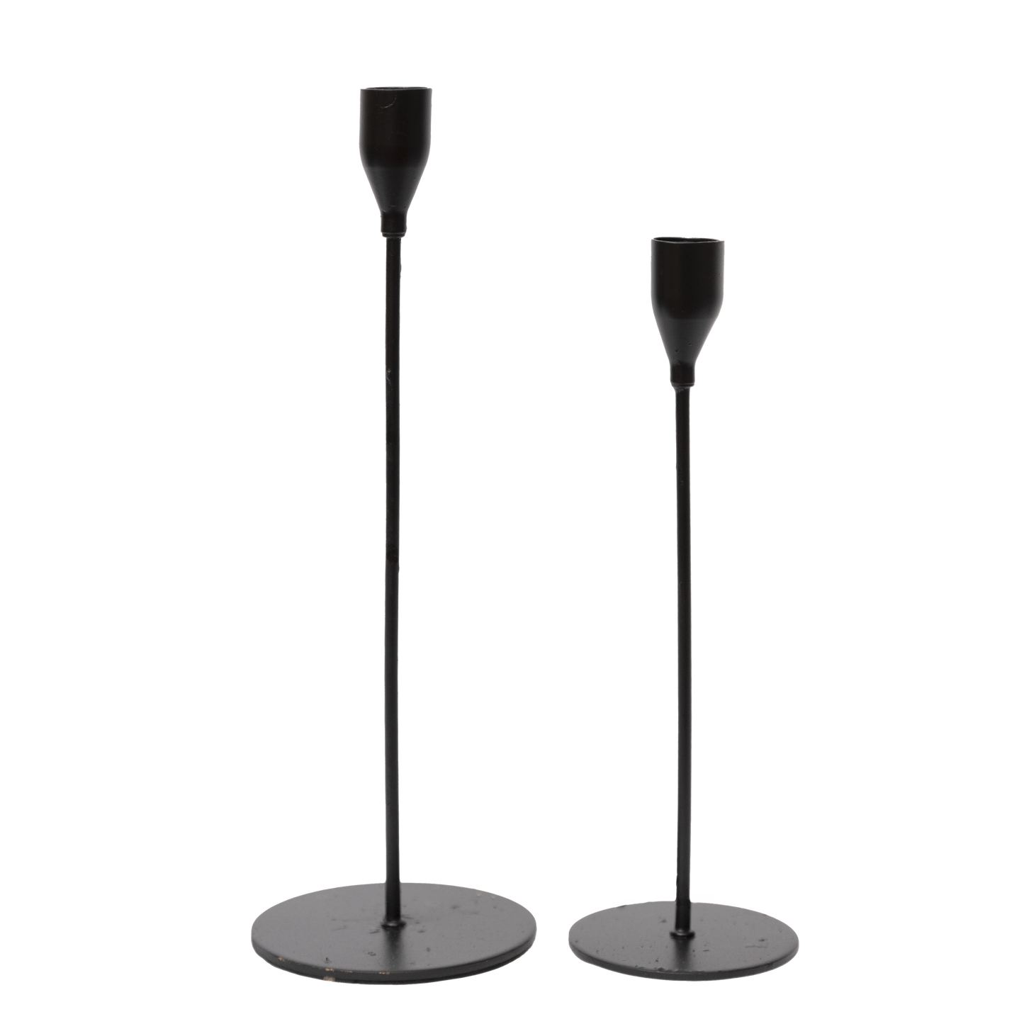 Veleros Negros Base Circular Bajo y Medio