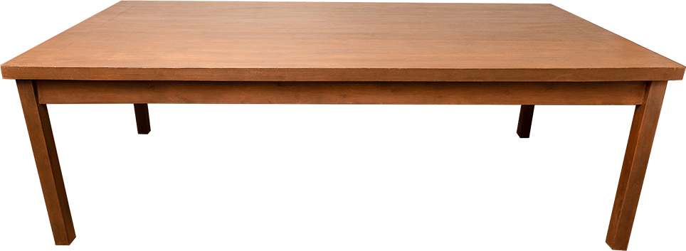MESA DESNUDA DE MADERA