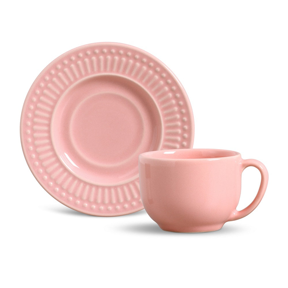 JUEGO DE TÉ ROSA