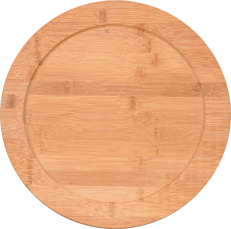 PLATO DE SITIO MADERA