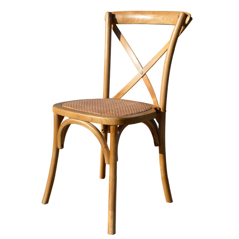 SILLA CROSS BACK MARRÓN