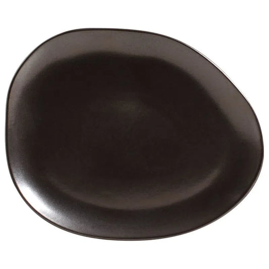 Plato principal oval peltre