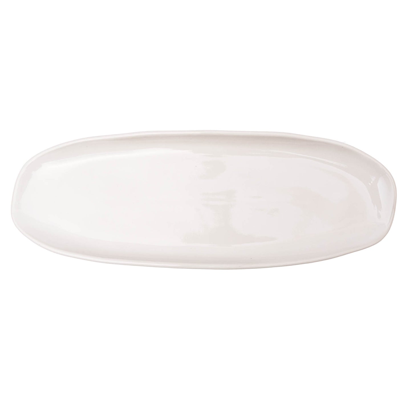 Bandeja Blanca Orgánica 36x13cms