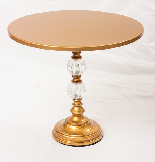 Pedestal Torta dorado