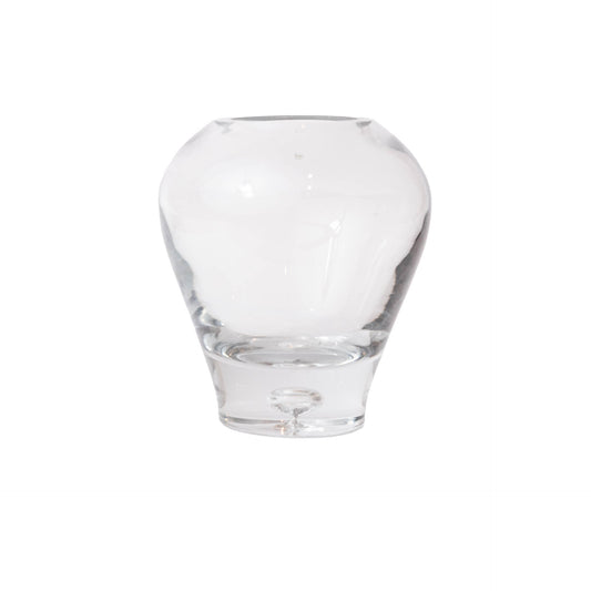 Florero de Vidrio Liso 14x16 cmts.