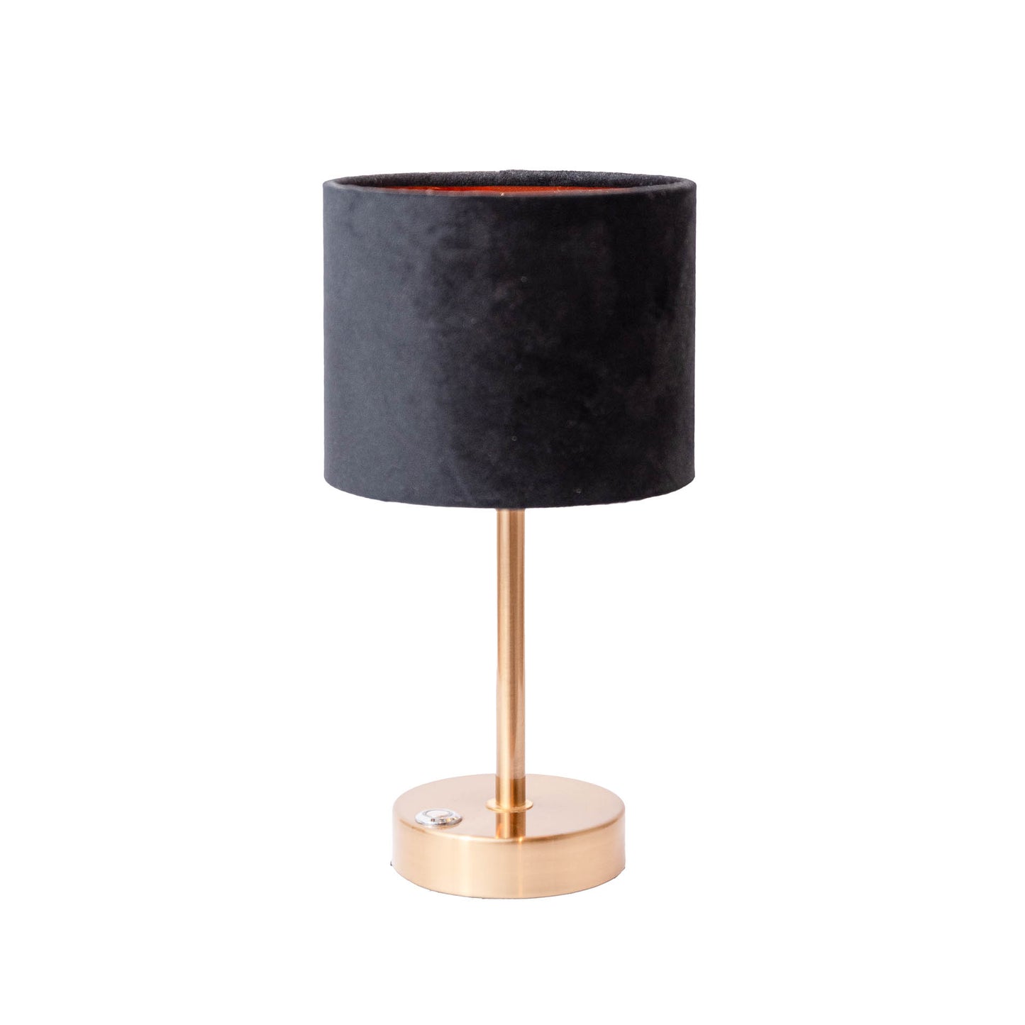 Lampara de Mesa LED Pana Negra