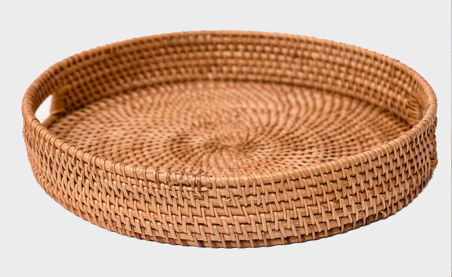 Bandeja de Rattan Circular 35 cms.