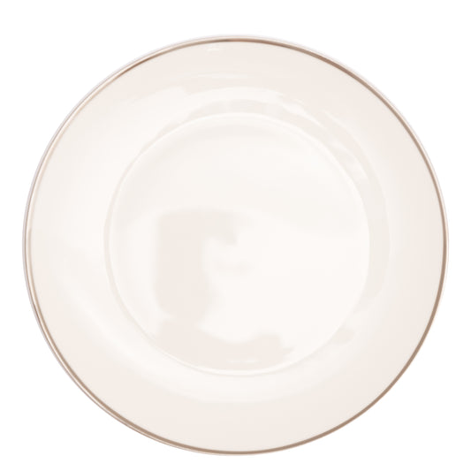Plato Principal Borde Fino Silver