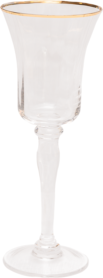 COPA VINO BORDE FINO DORADO