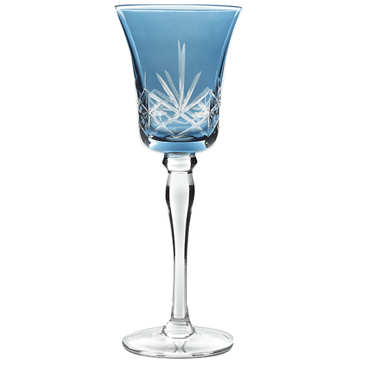 COPA VINO AZUL CRYSTAL