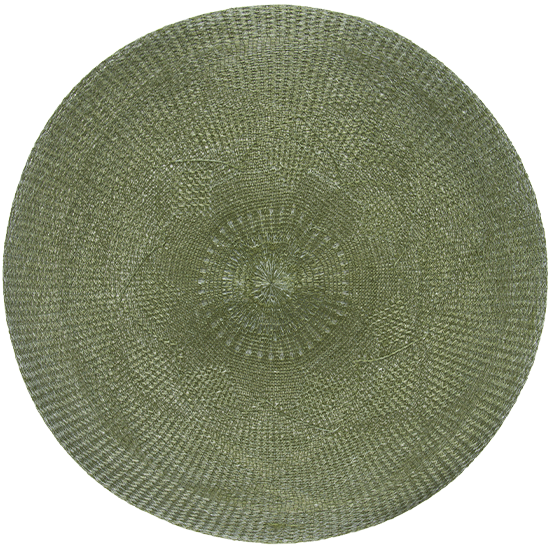 INDIVIDUAL CIRCULAR VERDE EUCALIPTO
