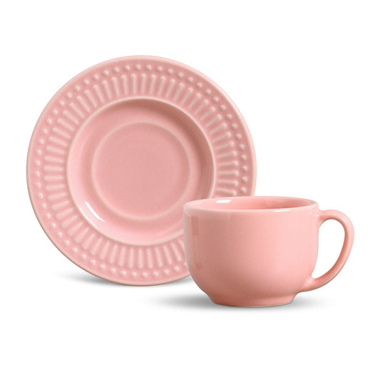 JUEGO DE TÉ ROSA