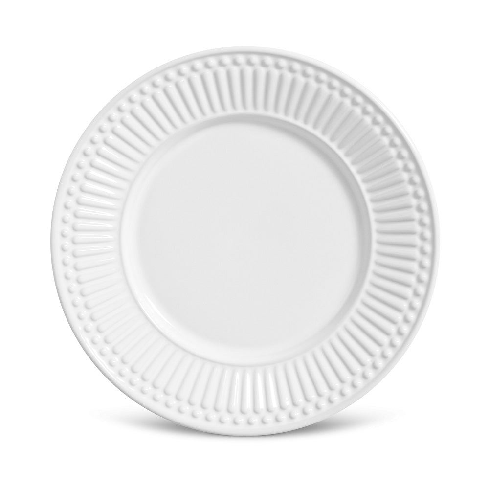PLATO POSTRE BLANCO